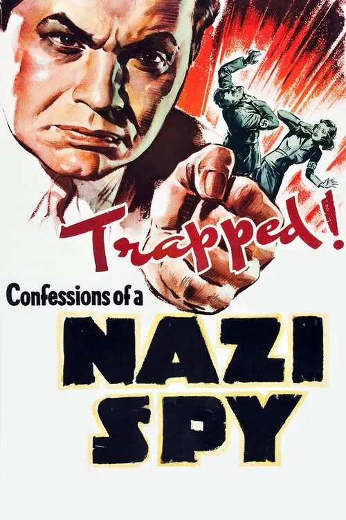 一个纳粹间谍的自白(1939)海报