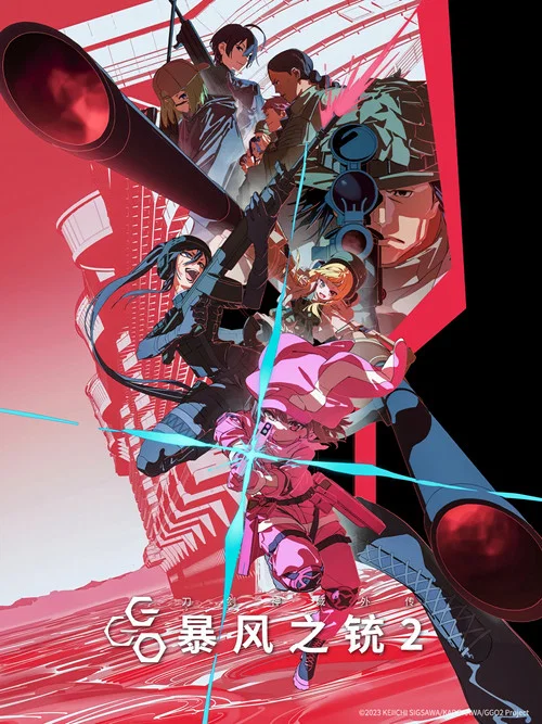 刀剑神域外传,暴风之铳(2018)海报