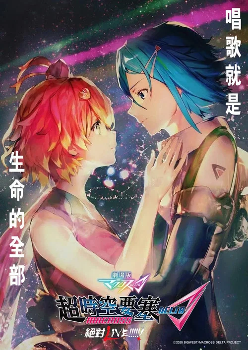 剧场版 超时空要塞DELTA：绝对LIVE 劇場版(2021)海报