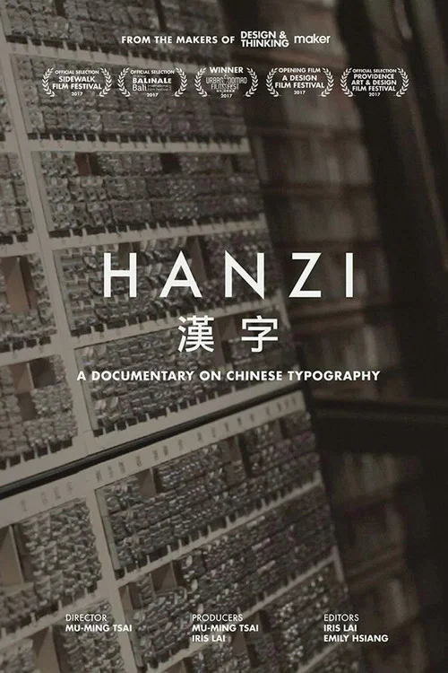 汉字(2017)海报