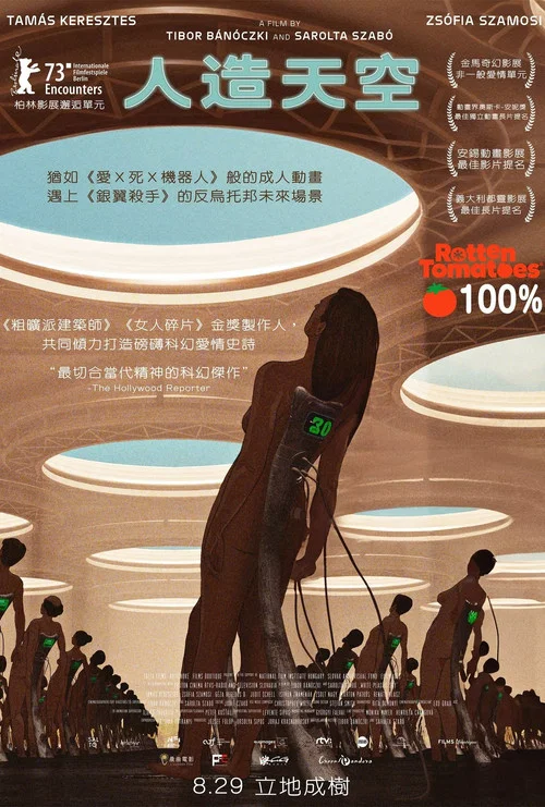 白色塑料天空(2023)海报