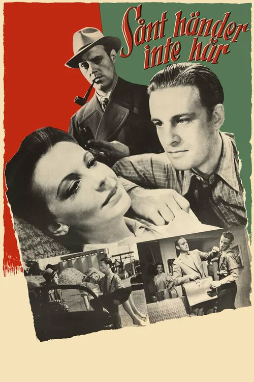 不能在此发生(1950)海报