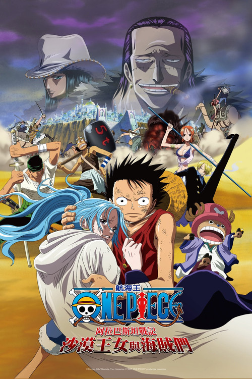 海贼王剧场版8:沙漠公主与海盗们(2007)海报