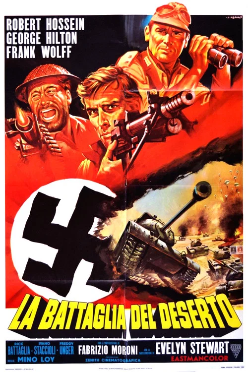 热砂中的坦克军团(1969)海报