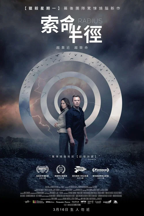死亡半径(2017)海报