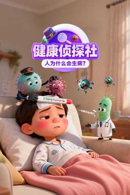 健康侦探社:人为什么会生病(2025)海报