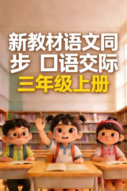 新教材语文同步口语交际三年级上册海报