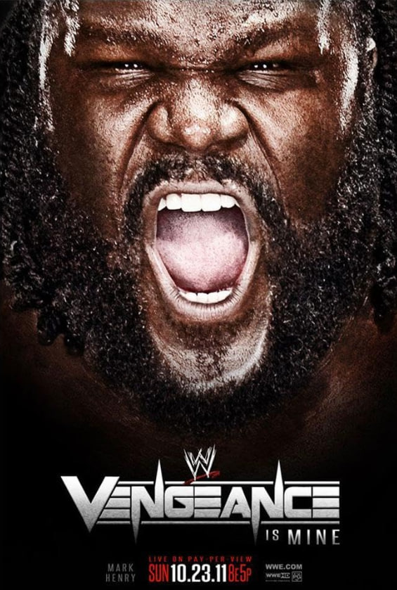 WWE 复仇(2011)海报