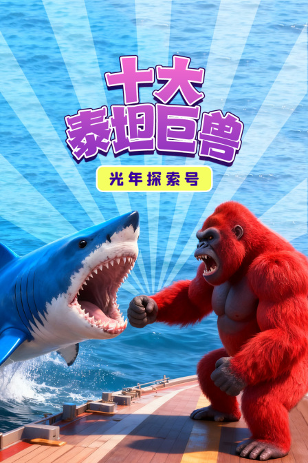 光年探索号:十大泰坦巨兽(2025)海报