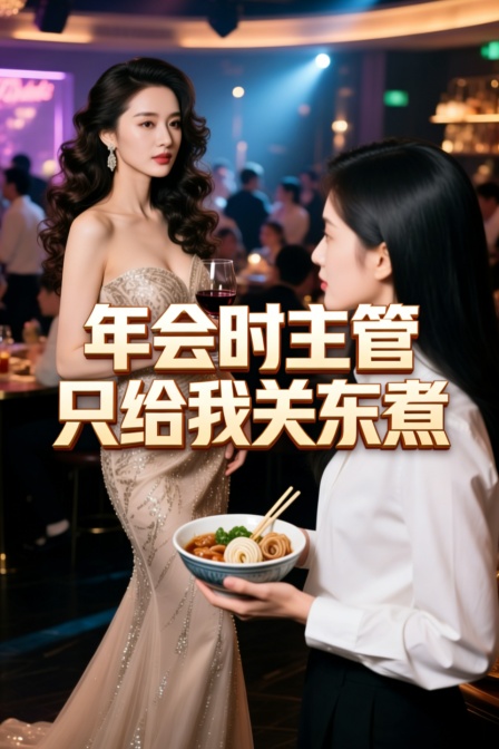 年会时主管只给我关东煮海报