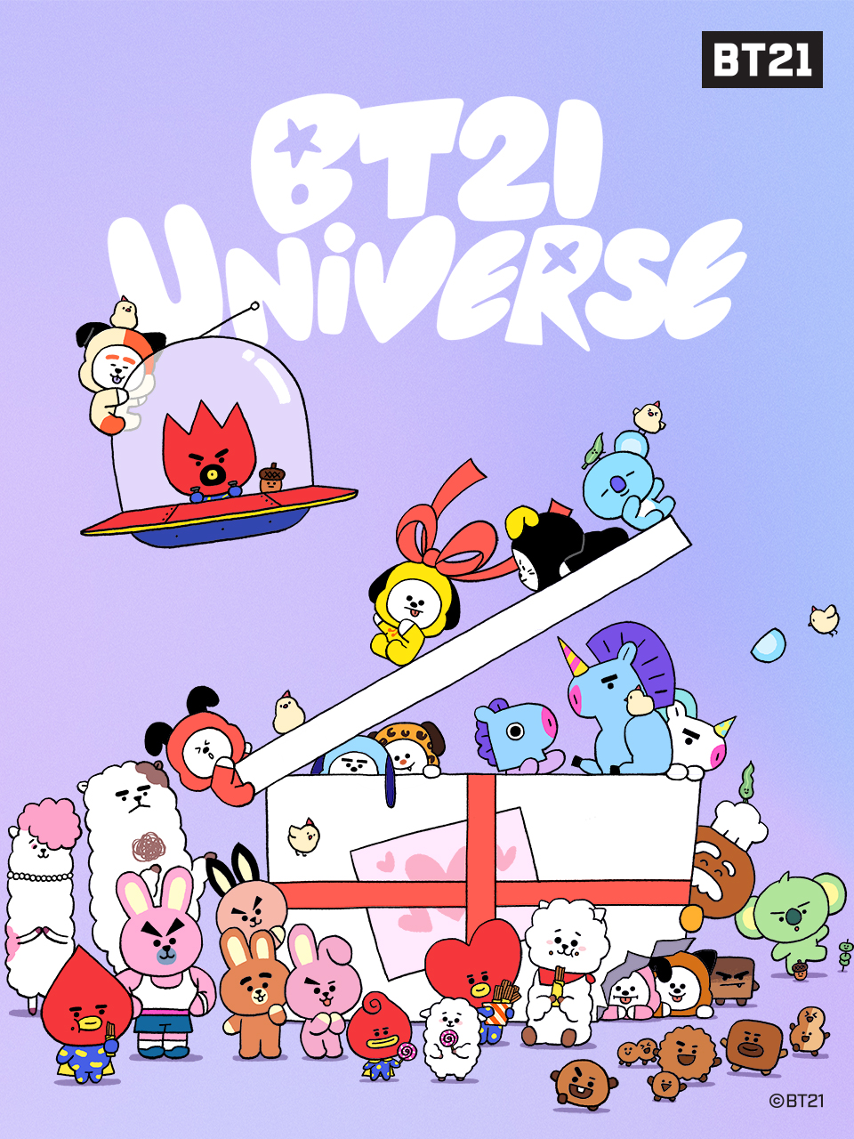 BT21UNIVERSE动画(2019)海报