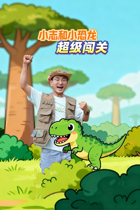 小志和小恐龙超级闯关海报