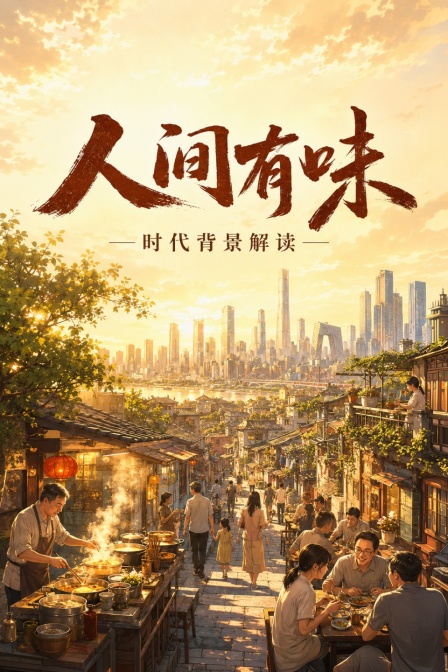 人间有味 时代背景解读(2026)海报