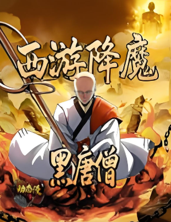 西游降魔:黑唐僧·动态漫海报