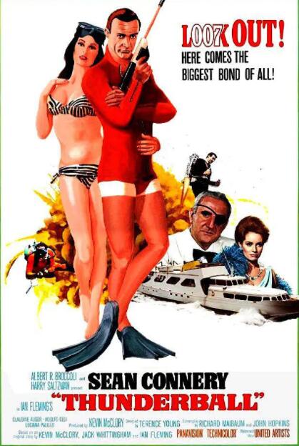 007之霹雳弹(1965)海报