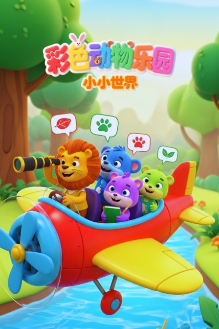 小小世界:彩色动物乐园(2025)海报