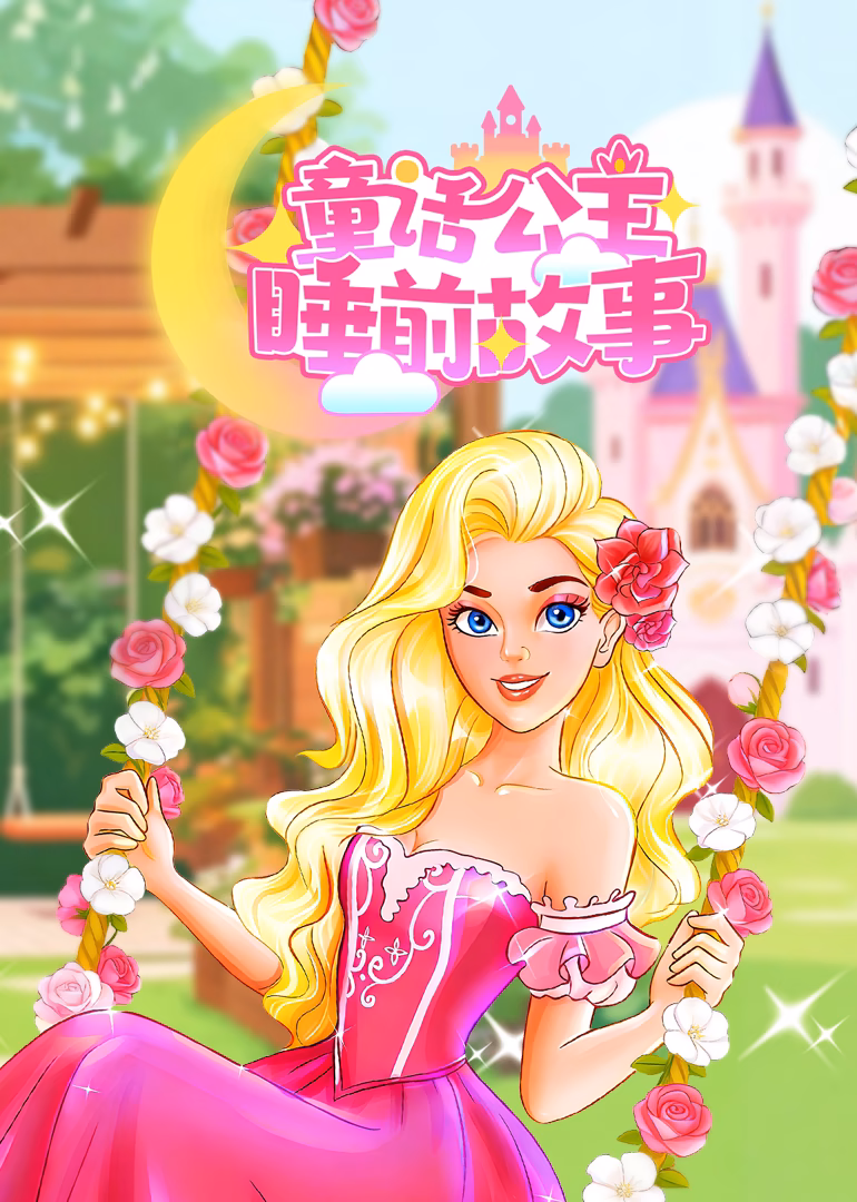 童话公主睡前故事海报