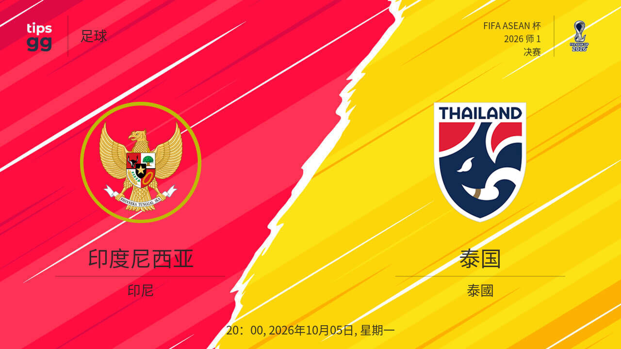 2026东盟杯第一级别决赛全场回放:印度尼西亚vs泰国(2026)海报